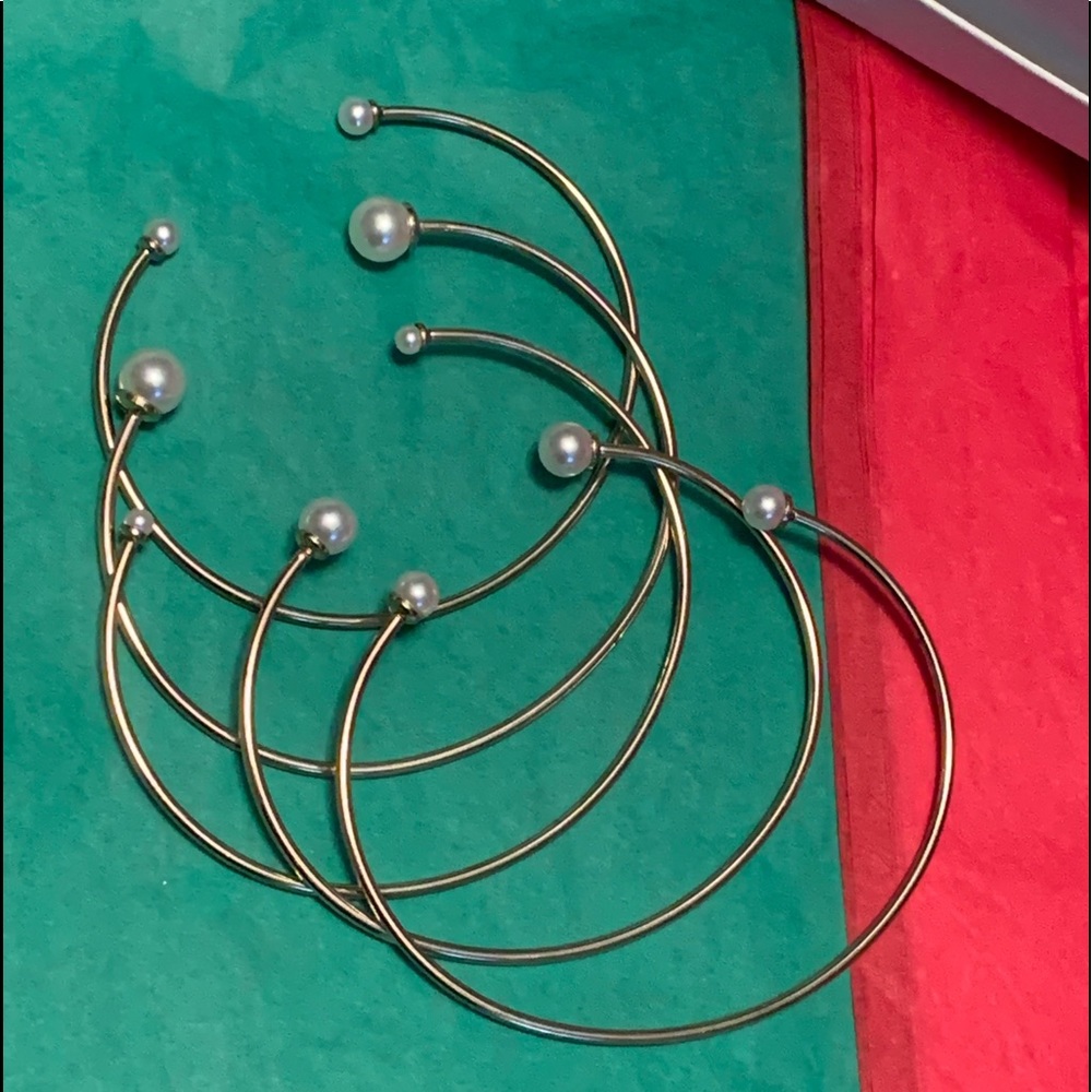 Ann Taylor Stackable bangle bracelets